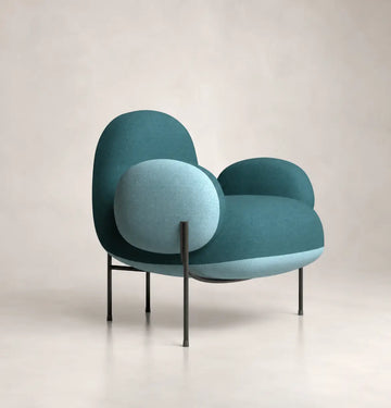 Dolphin Armchair Consumer KANO Fabric Blue 8-10 Weeks