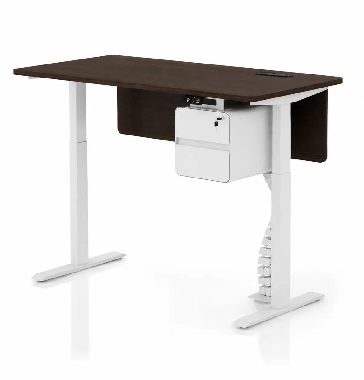 eMoto Sit & Stand Straight Desk (White) Consumer BAFCO Walnut 1200 2 Weeks