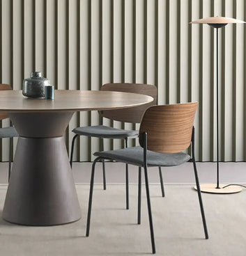 طاولة اجتماعات Essens الدائرية السوداء