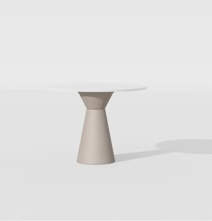 Essens Beige Round Table (5 Sizes) Consumer BAFCO White 900 30 Days