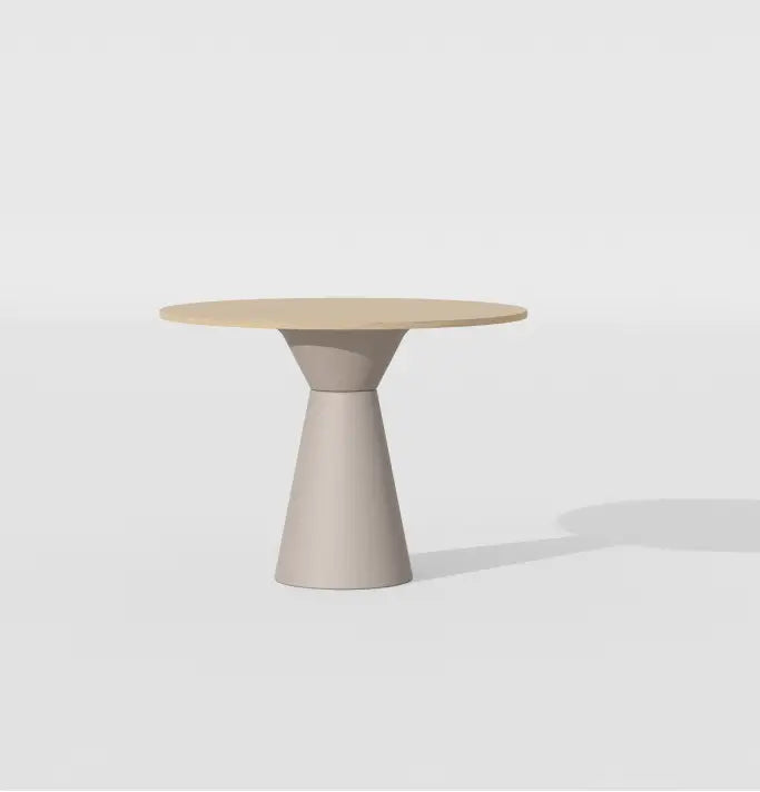 Essens Beige Round Table (5 Sizes) Consumer BAFCO Khaki 900 30 Days