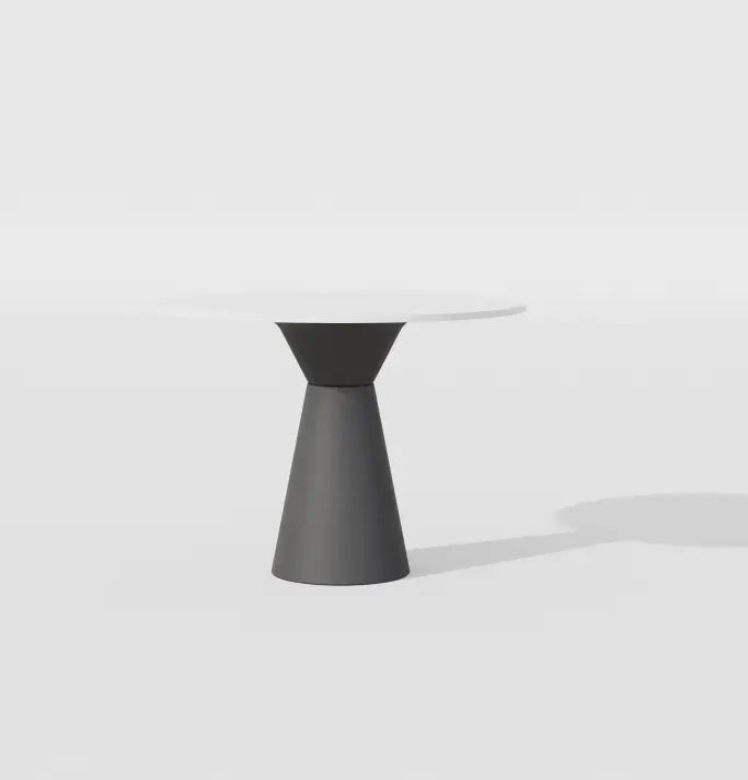 Essens Black Round Meeting Table (5 Sizes) Consumer BAFCO White 900 30 Days