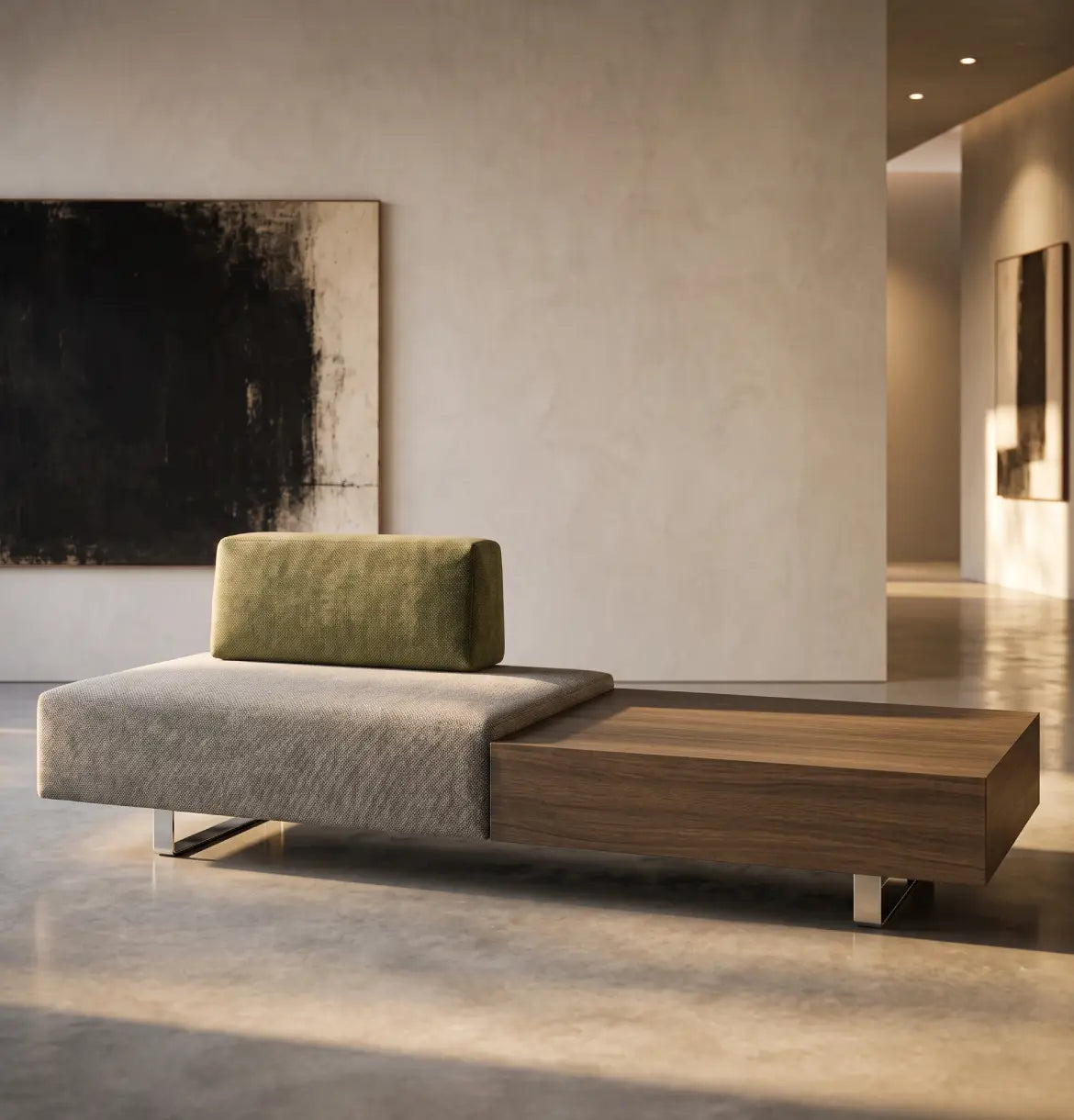 Ethan 1.5 Seat Sofa with Coffee Table Consumer BAFCO