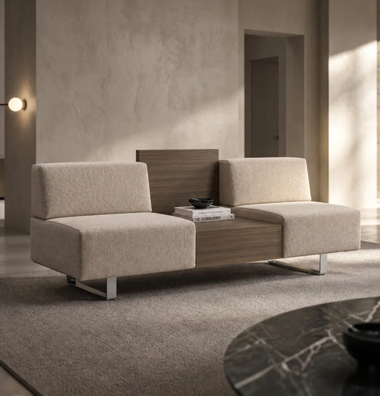 Ethan 2-Seater Sofa with Coffee Table Consumer BAFCO