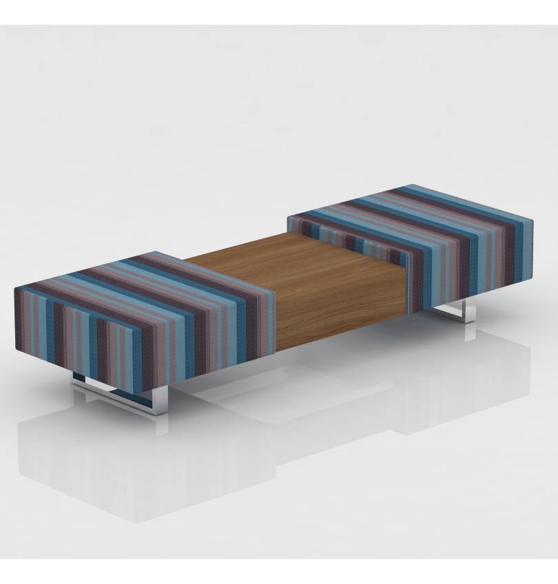 Ethan 2-Seater Beam with Coffee Table