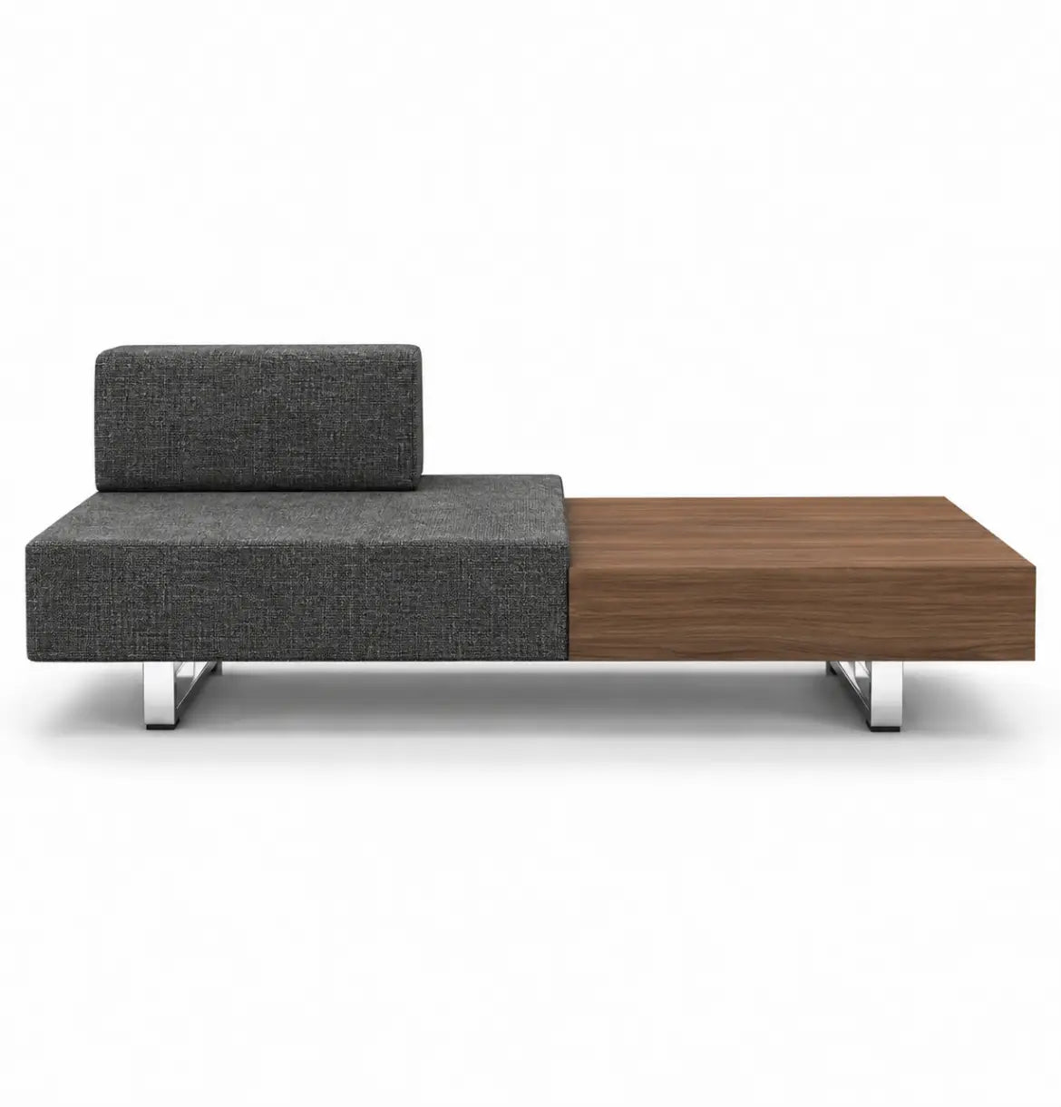 Ethan 1.5 Seat Sofa with Coffee Table Consumer BAFCO Black 2100 2 Weeks