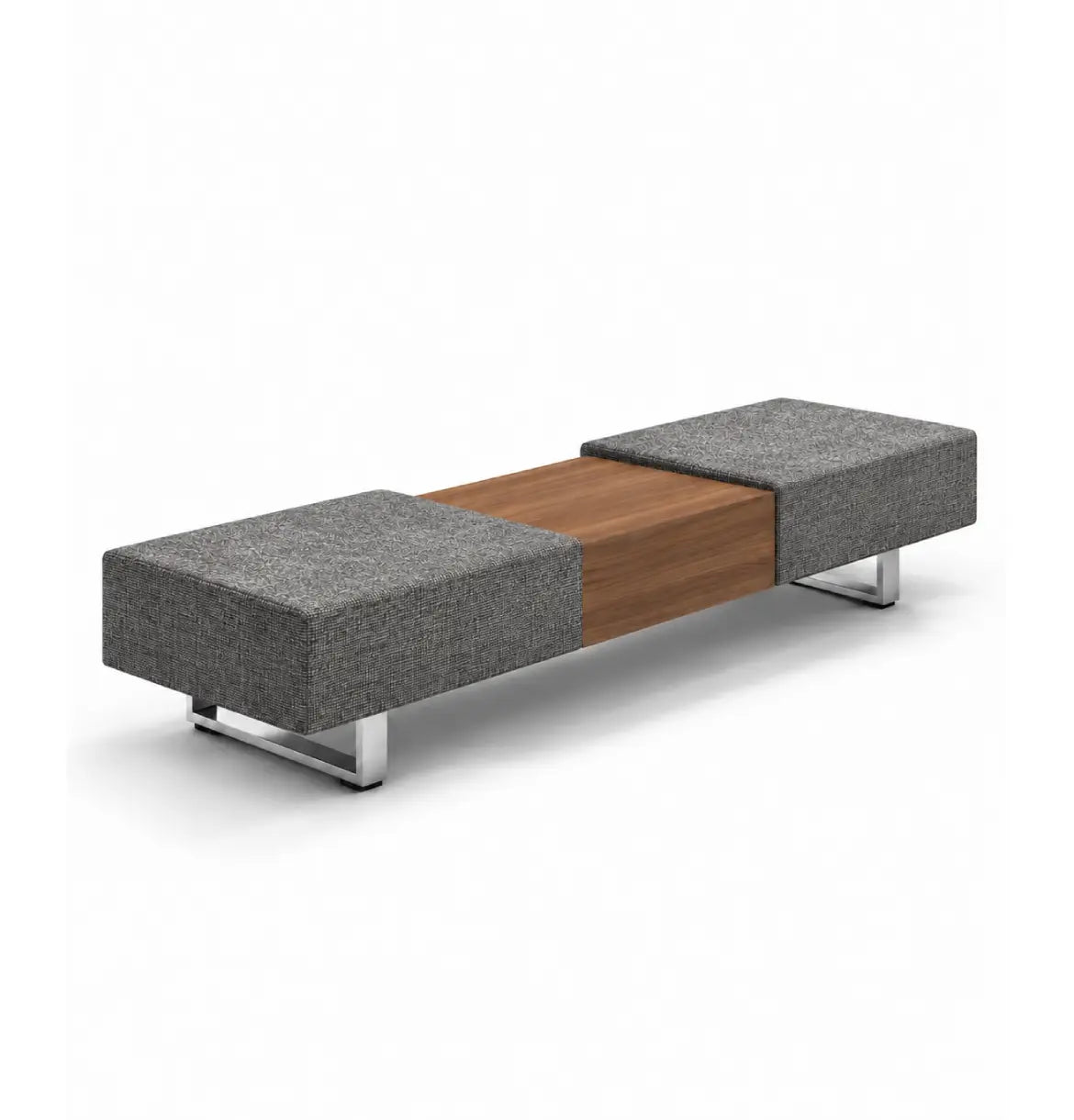 Ethan 2-Seater Beam with Coffee Table Consumer BAFCO Grey 2100 2 Weeks