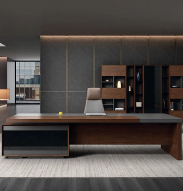 Feigelali Presidential Desk (Veneer) 4 Sizes Consumer KANO