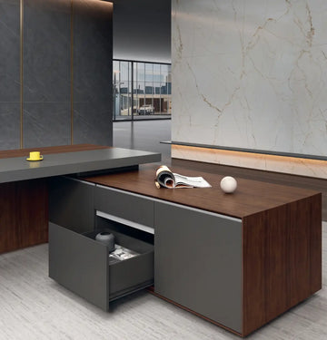 Feigelali Presidential Desk (Veneer) 4 Sizes Consumer KANO