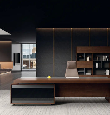 Feigelali Presidential Desk (Veneer) 4 Sizes Consumer KANO