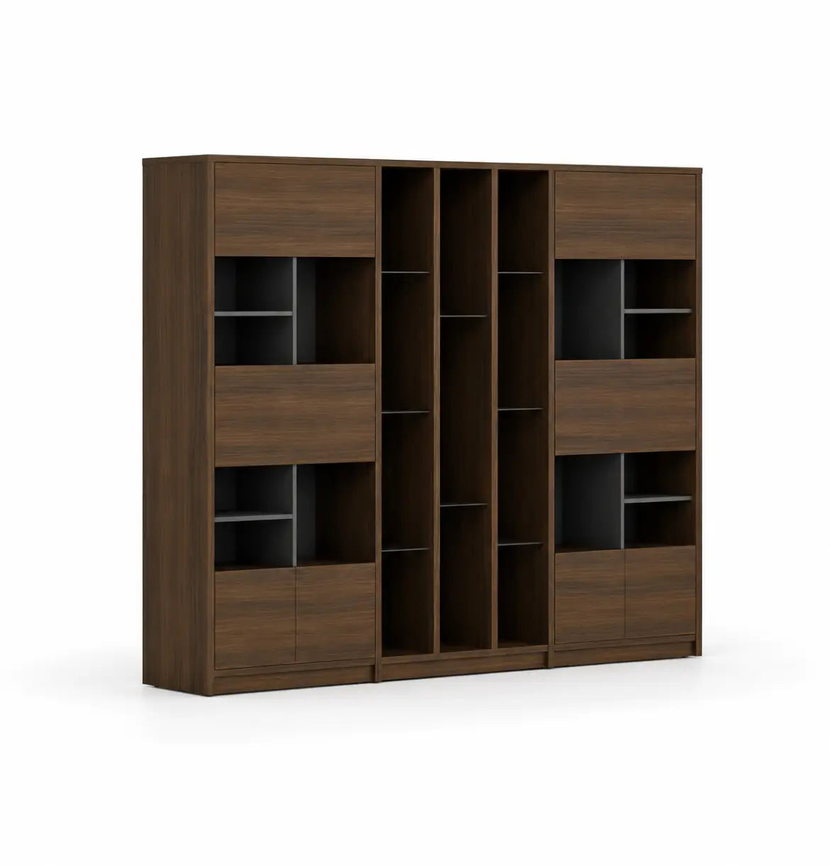 Feigelali Wall Cabinet (4 Sizes) Consumer KANO CF08 Walnut Hairline 2400 8-10 Weeks