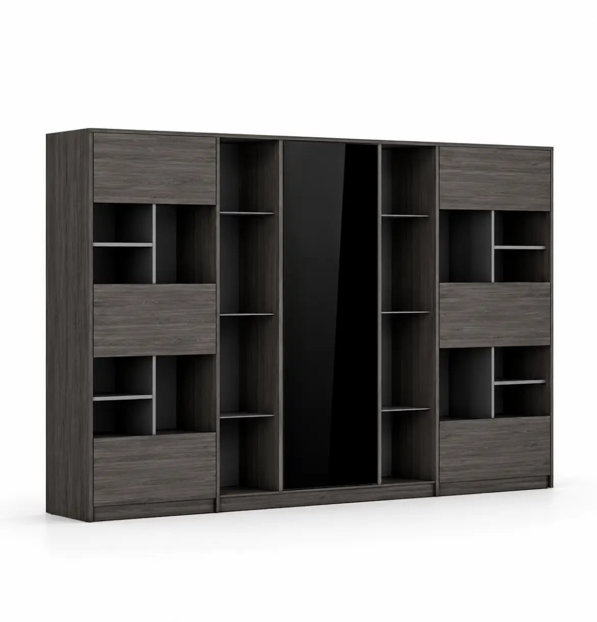 Feigelali Wall Cabinet (4 Sizes) Consumer KANO CF39 Coffee Teakwood 2800 8-10 Weeks