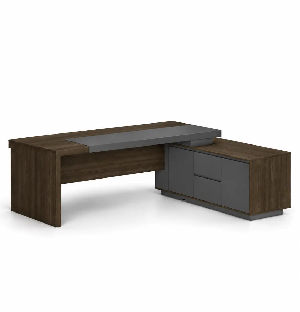 Feigelali Presidential Desk (Veneer) 4 Sizes Consumer KANO CY20 Alpine Walnut 2400 8-10 Weeks