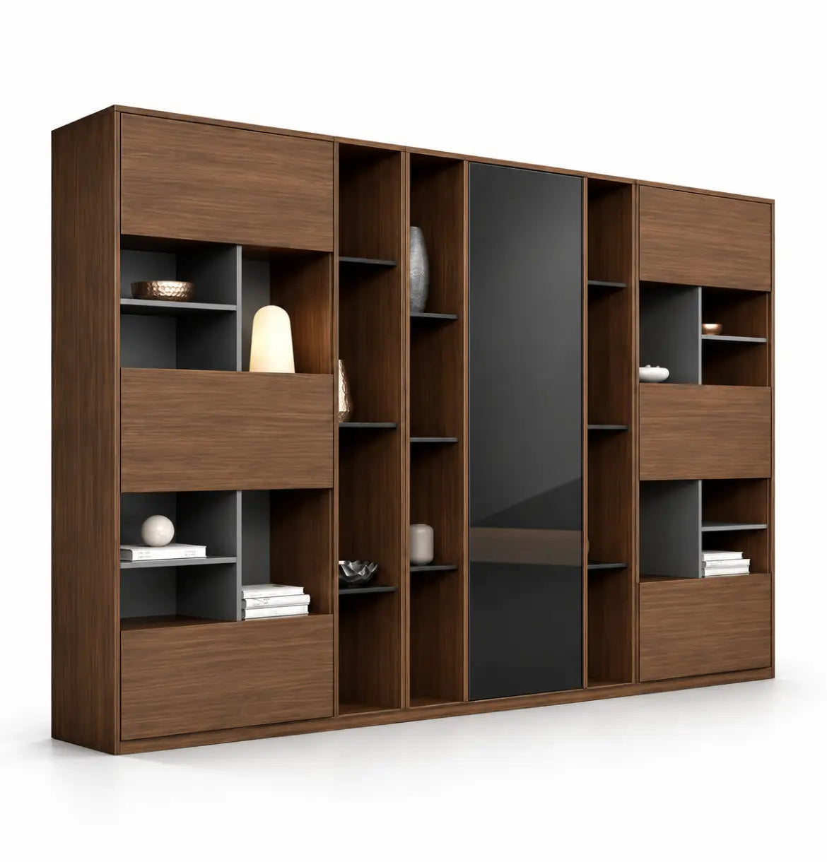 Feigelali Wall Storage (Veneer) 2 Sizes Consumer KANO CY07 American Walnut 3300 8-10 Weeks