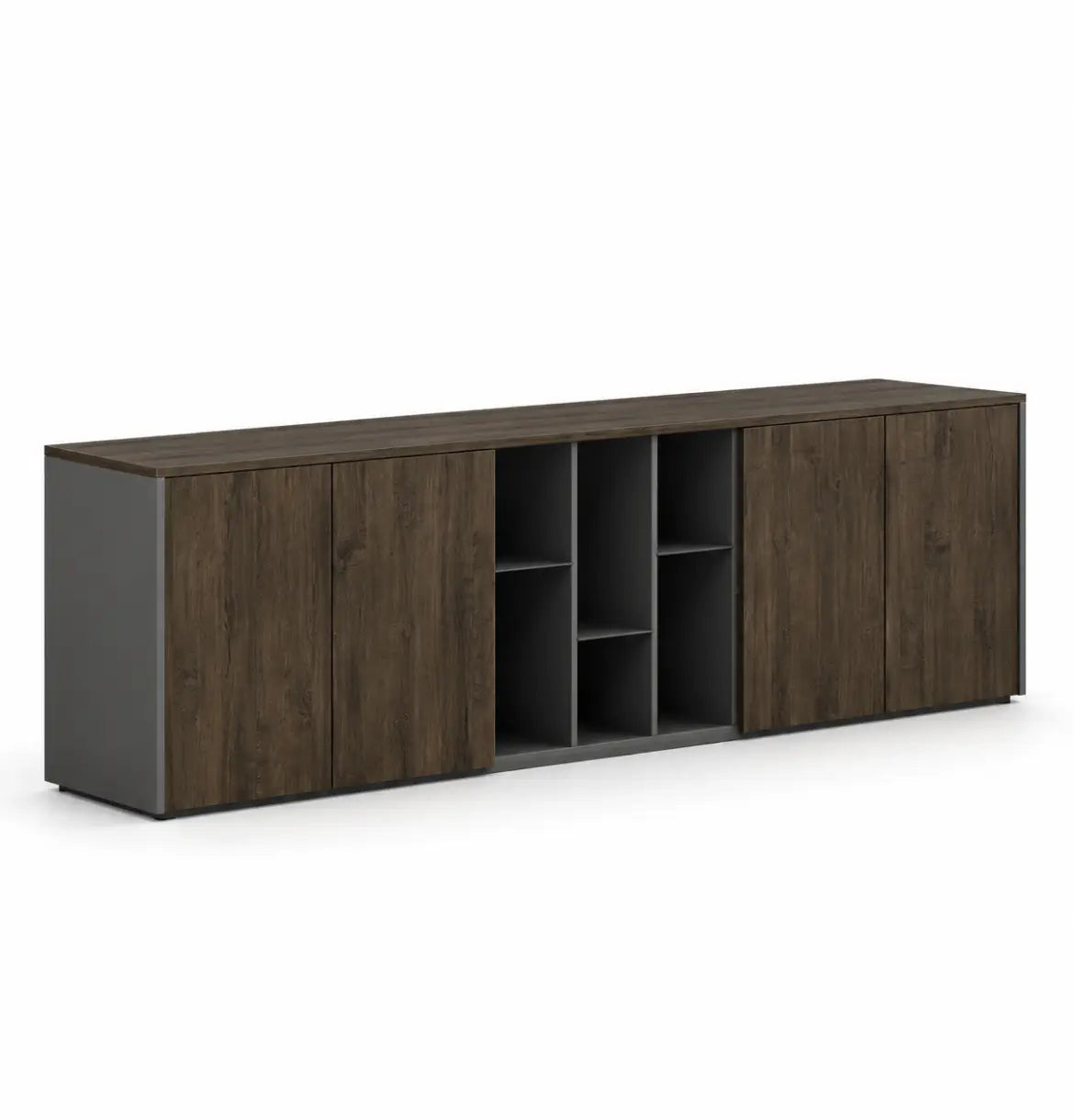 Feigelali Big Credenza Consumer KANO CF39 Coffee Teakwood 2400 8-10 Weeks
