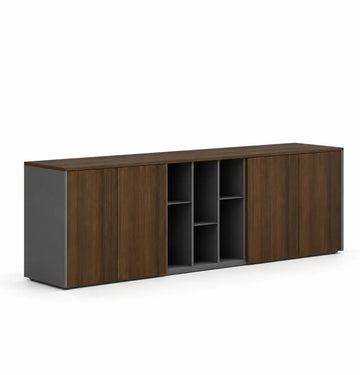Feigelali Big Credenza Consumer KANO CF08 Walnut Hairline 2400 8-10 Weeks