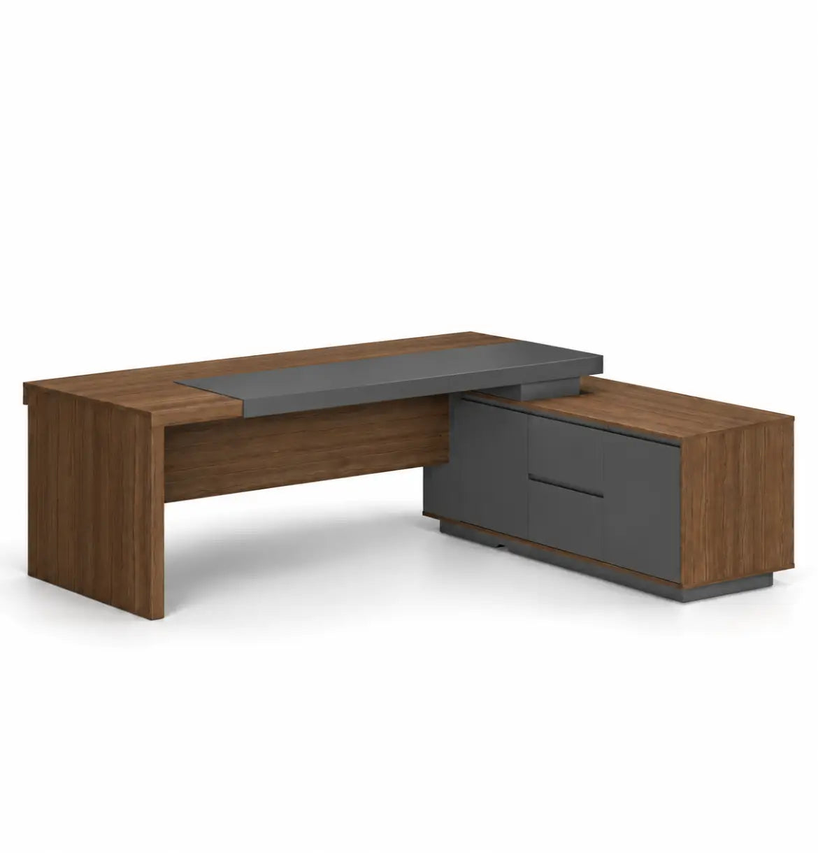 Feigelali Presidential Desk (Veneer) 4 Sizes Consumer KANO CY07 American Walnut 2400 8-10 Weeks
