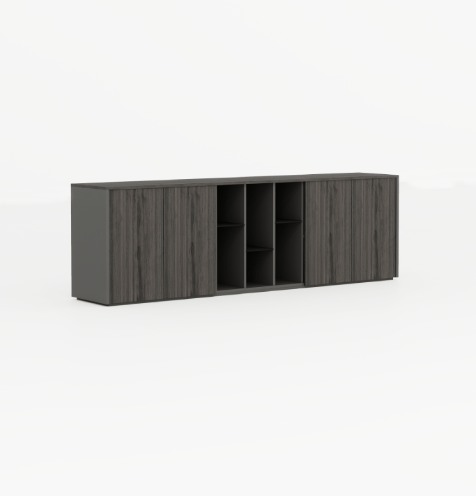 Feigelali Big Credenza Consumer KANO W2400 x D400 x H750mm CF39 Coffee Teakwood 8-10 Weeks