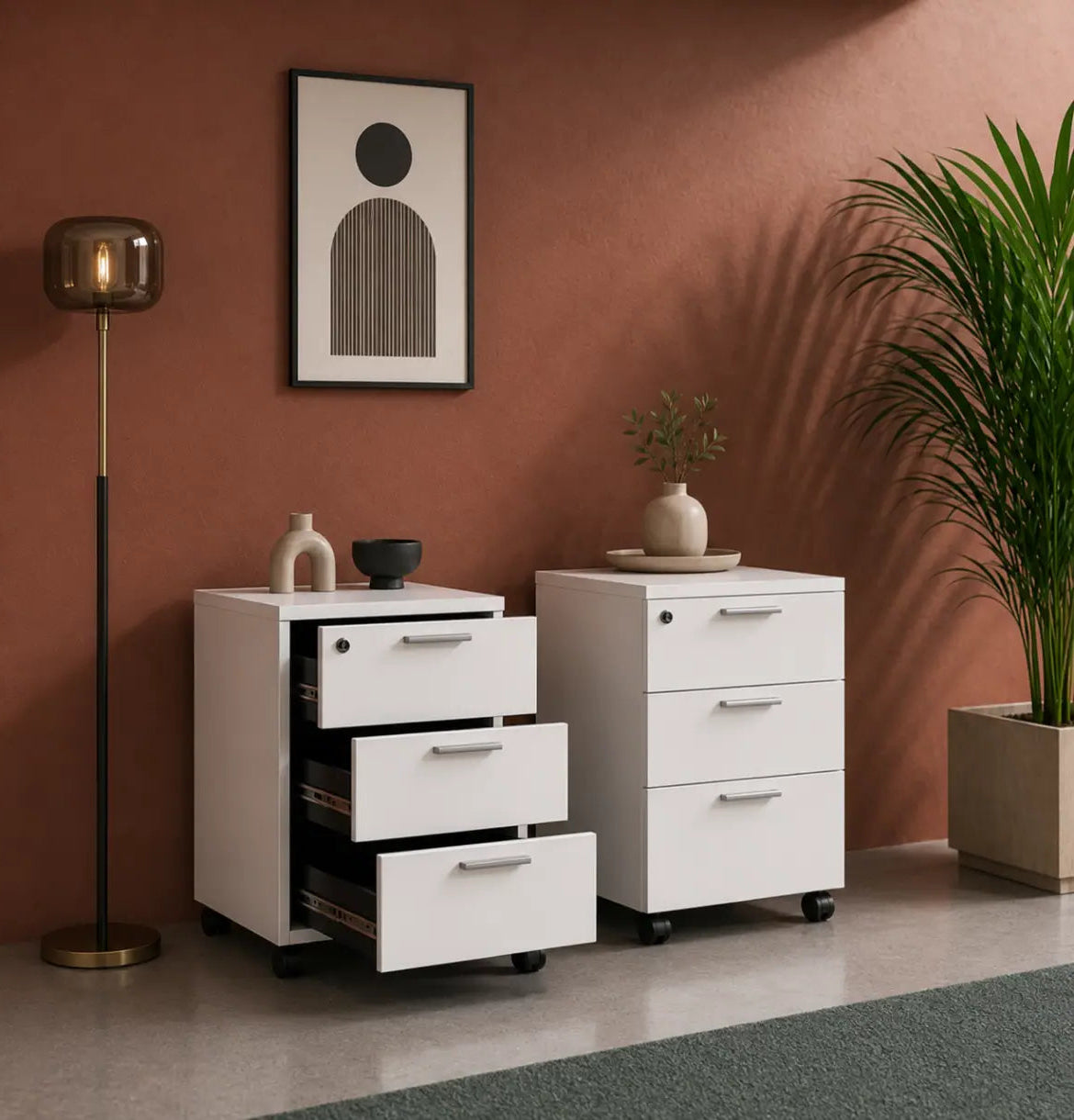 Flow Mobile Pedestal 3D Consumer BAFCO