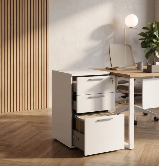 Flow Fixed Pedestal 2D1F Consumer BAFCO