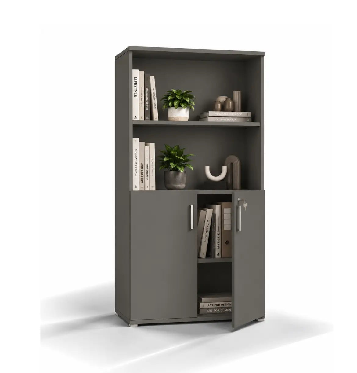 Flow Combination Cabinet H163 Consumer BAFCO Grey 2 Weeks