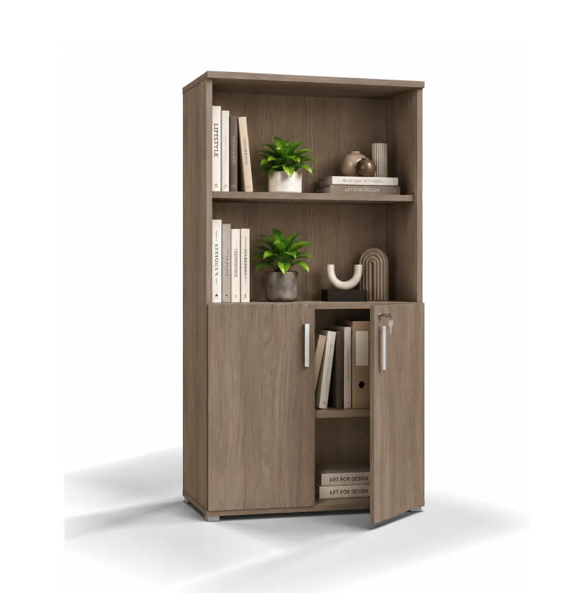 Flow Combination Cabinet H163 Consumer BAFCO Maryland Walnut 2 Weeks