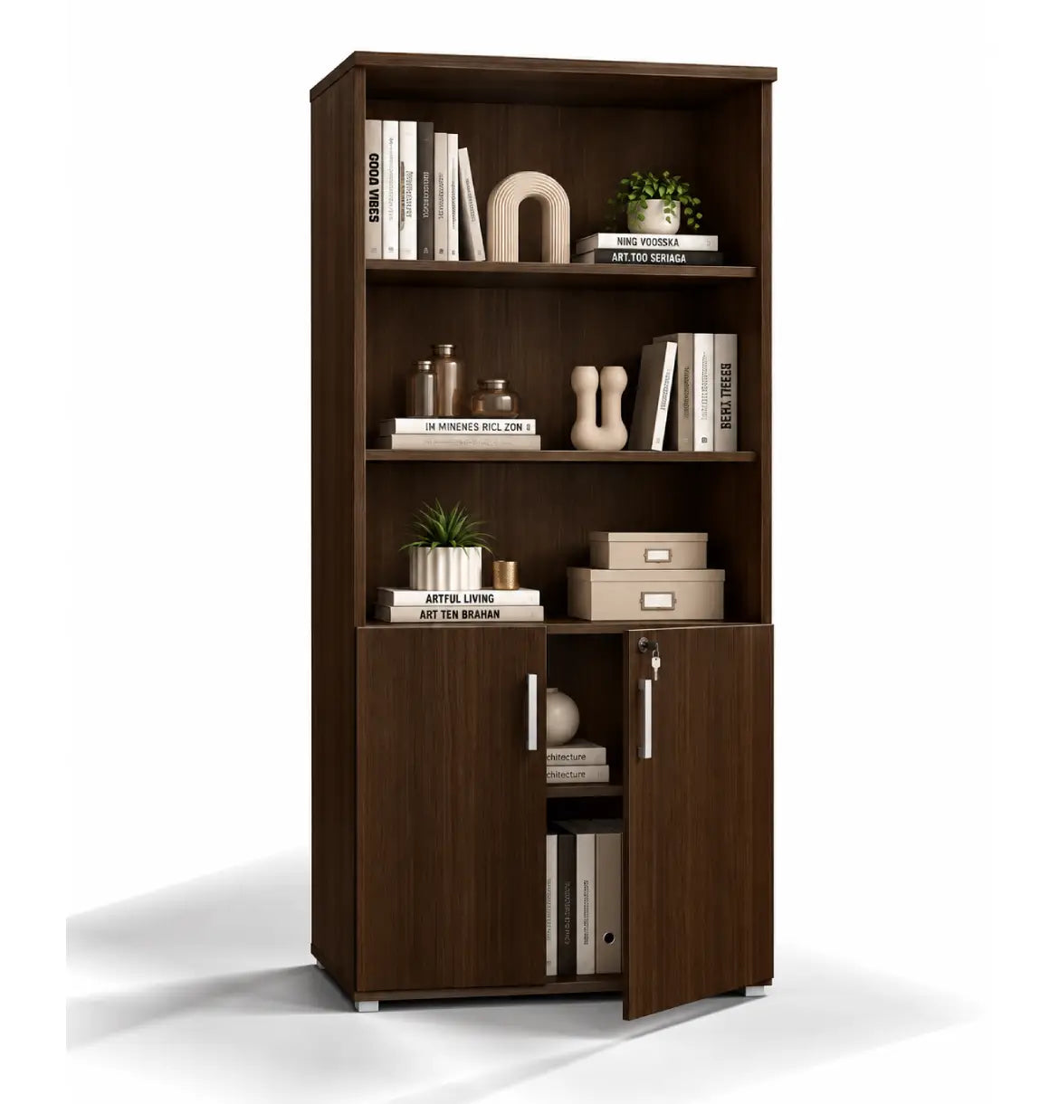 Flow Combination Cabinet H203 Consumer BAFCO Hairline Walnut 2 Weeks