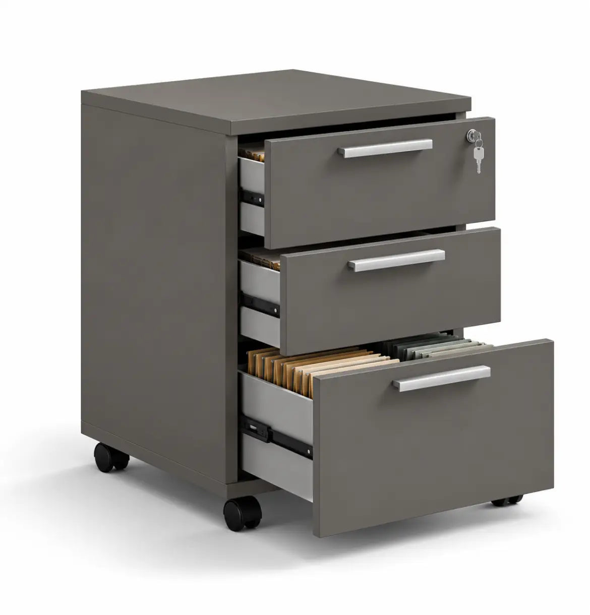 Flow Mobile Pedestal 3D Consumer BAFCO Grey 2 Weeks