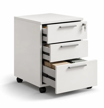Flow Mobile Pedestal 3D Consumer BAFCO White 2 Weeks