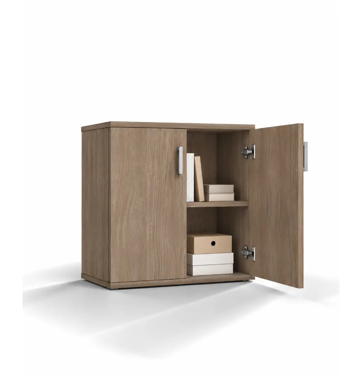 Flow Cabinet H72 - Desk Extension Consumer BAFCO Maryland Walnut 2 Weeks