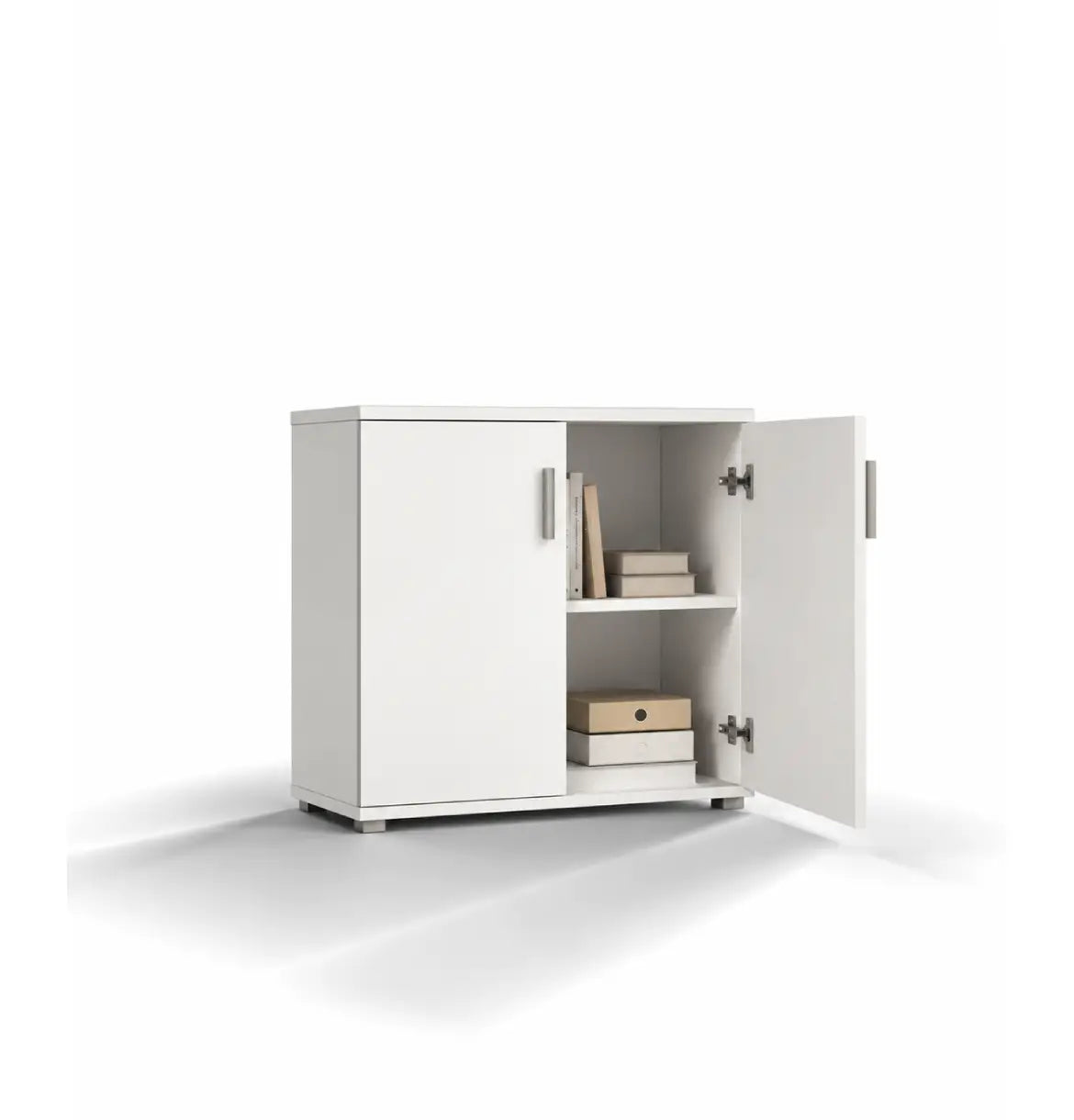 Flow Cabinet H72 - Desk Extension Consumer BAFCO White 2 Weeks