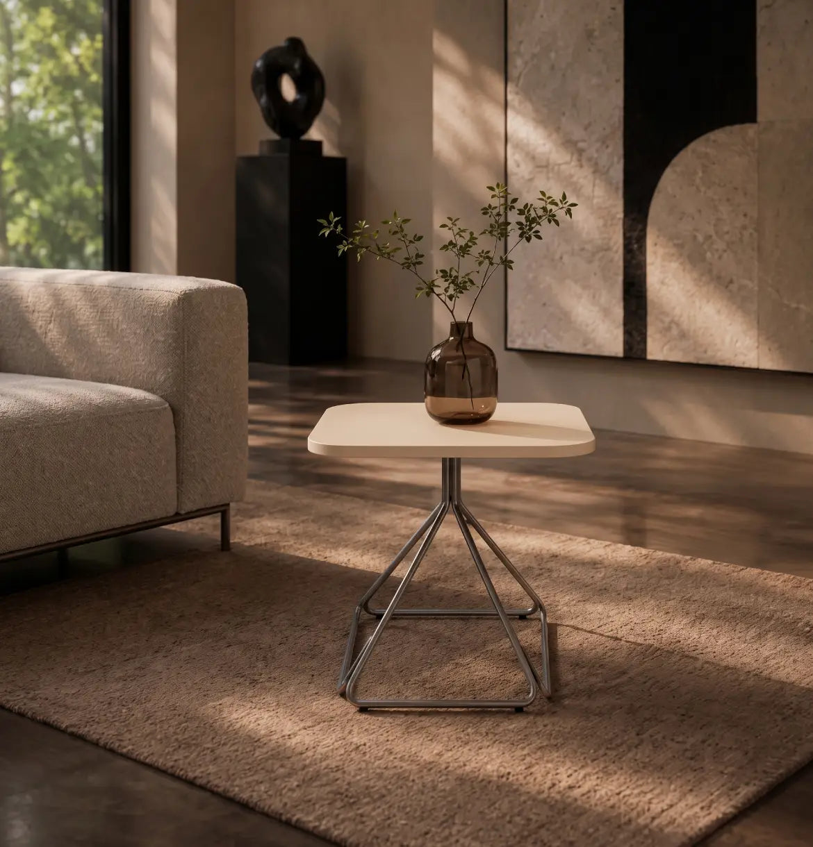 FunkyJava Side Square Table Consumer KANO