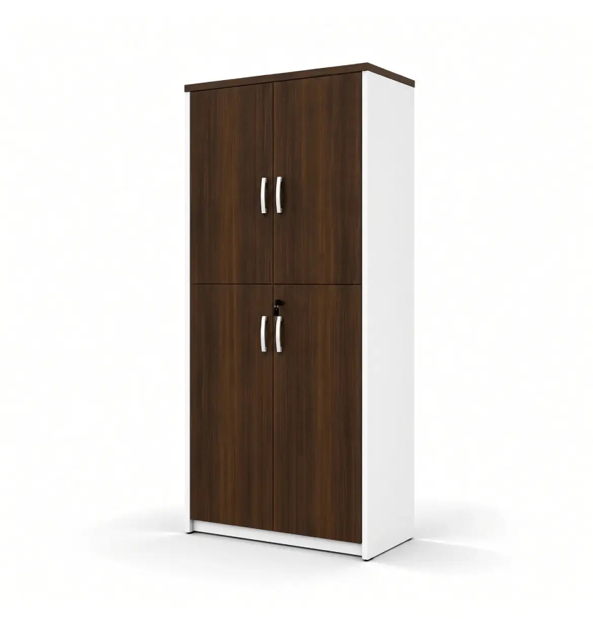 Universal Light 5-Level Cabinet Consumer KANO Hairline Walnut Matching MFC Doors 8-10 Weeks
