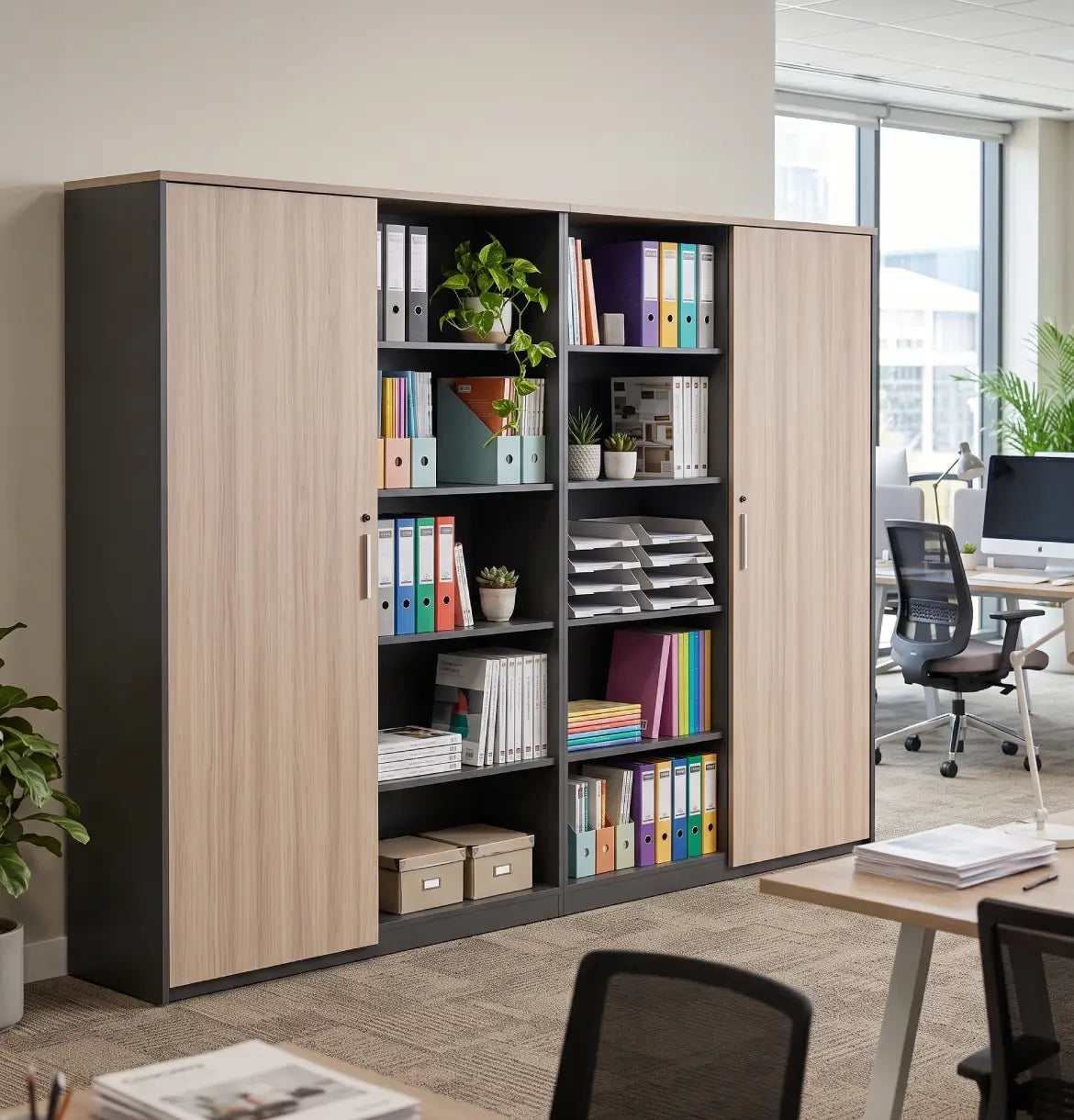 Universal Dark 5-Level Wall Cabinet Consumer KANO