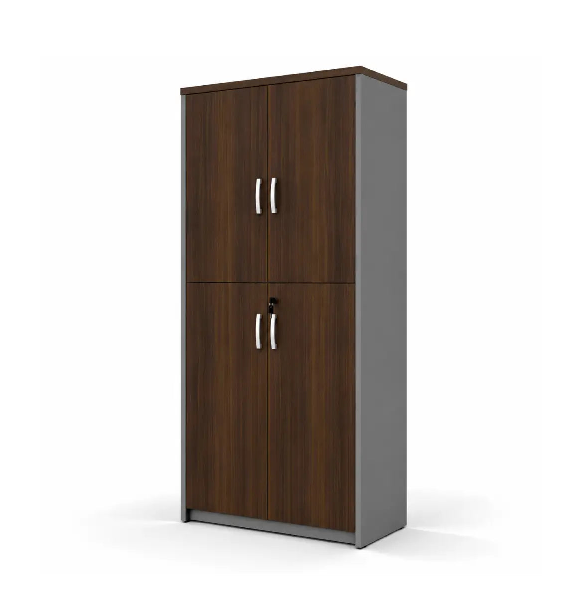Universal Dark 5-Level Cabinet Consumer KANO Hairline Walnut Matching MFC Doors 8-10 Weeks