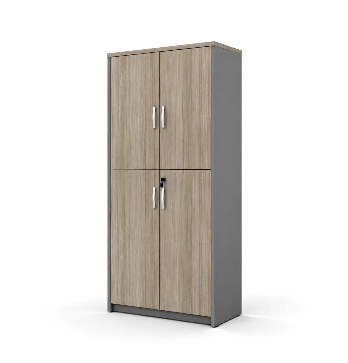 Universal Dark 5-Level Cabinet Consumer KANO CF09 Log Walnut Matching MFC Doors 8-10 Weeks