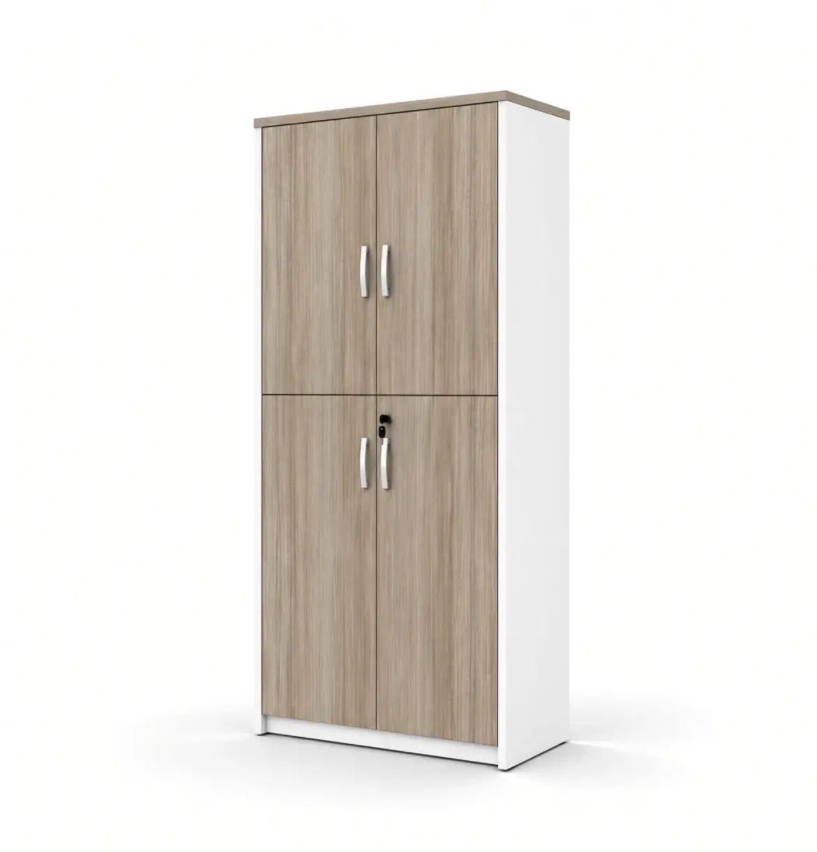 Universal Light 5-Level Cabinet Consumer KANO CF09 Log Walnut Matching MFC Doors 8-10 Weeks