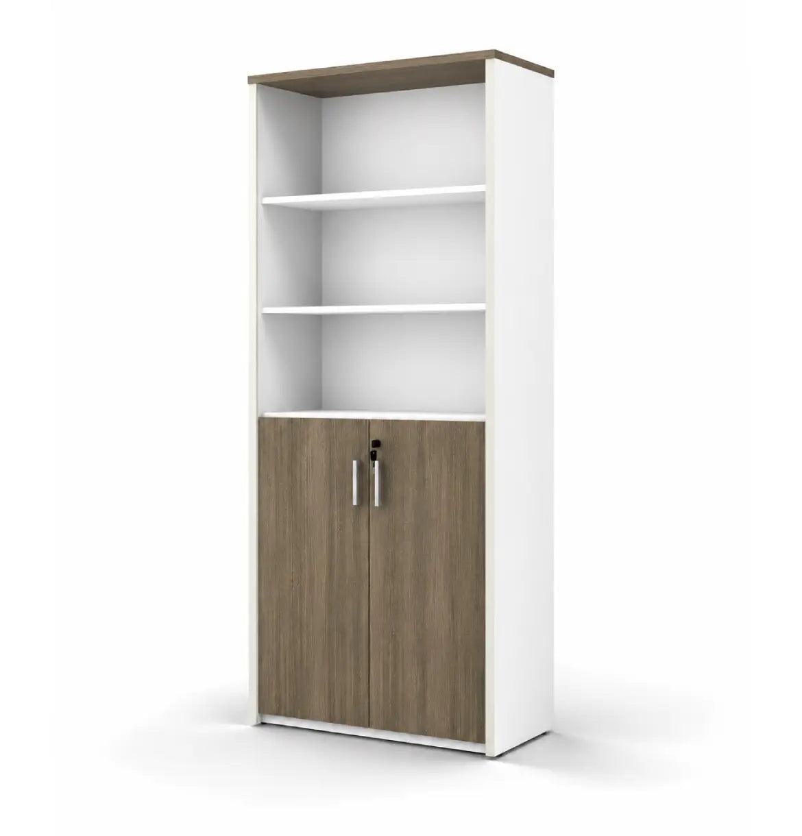 Universal Light 6-Level Cabinet Consumer KANO CF12 Coffee Walnut Upper Shelves are Open 8-10 Weeks
