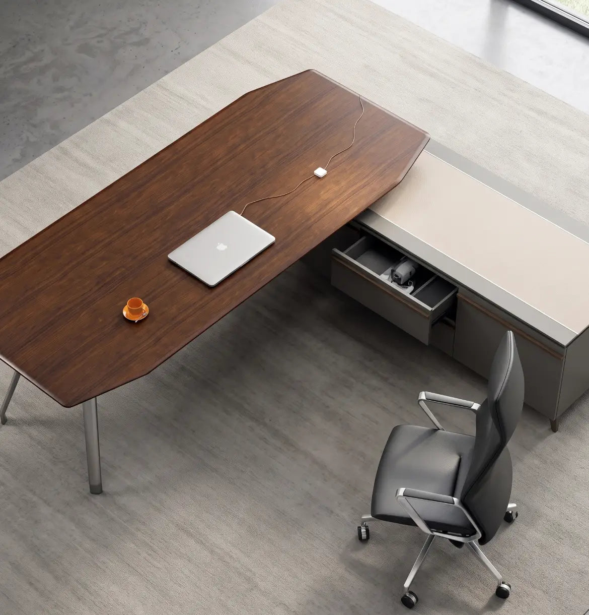 Gaddi Presidential Desk (2 Sizes) Consumer KANO