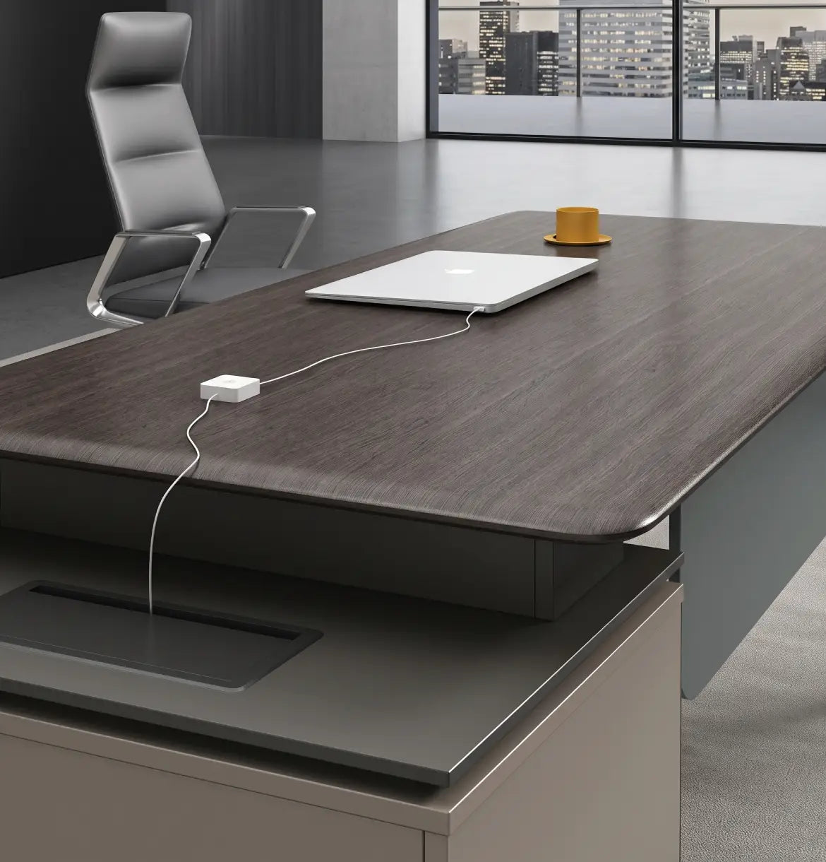 Gaddi Executive Desk (2 Sizes) Consumer KANO