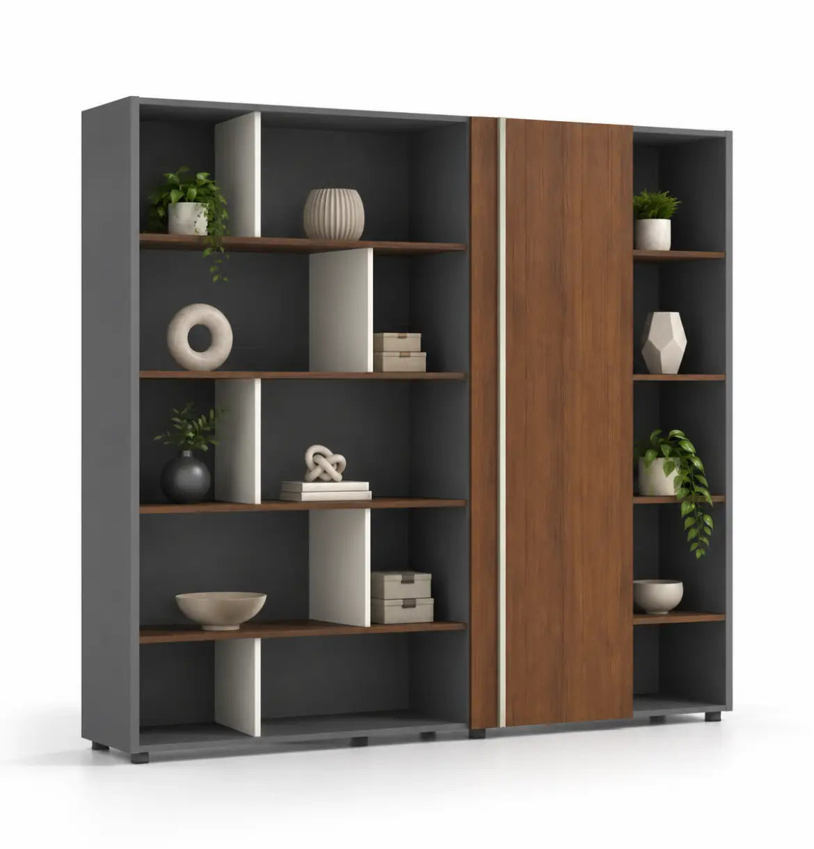 Gaddi Wall Cabinet Consumer KANO CY07 American Walnut 2200 2-5 Working Days