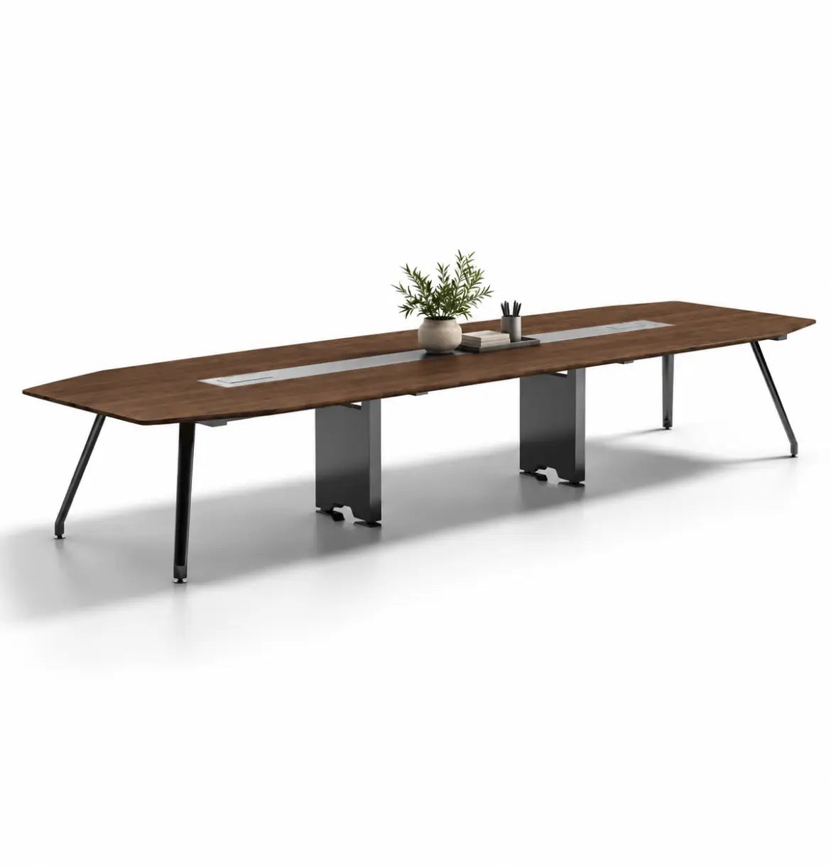 Gaddi Conference Table (8-14 Pax) Consumer KANO CY07 American Walnut 4600 8-10 Weeks