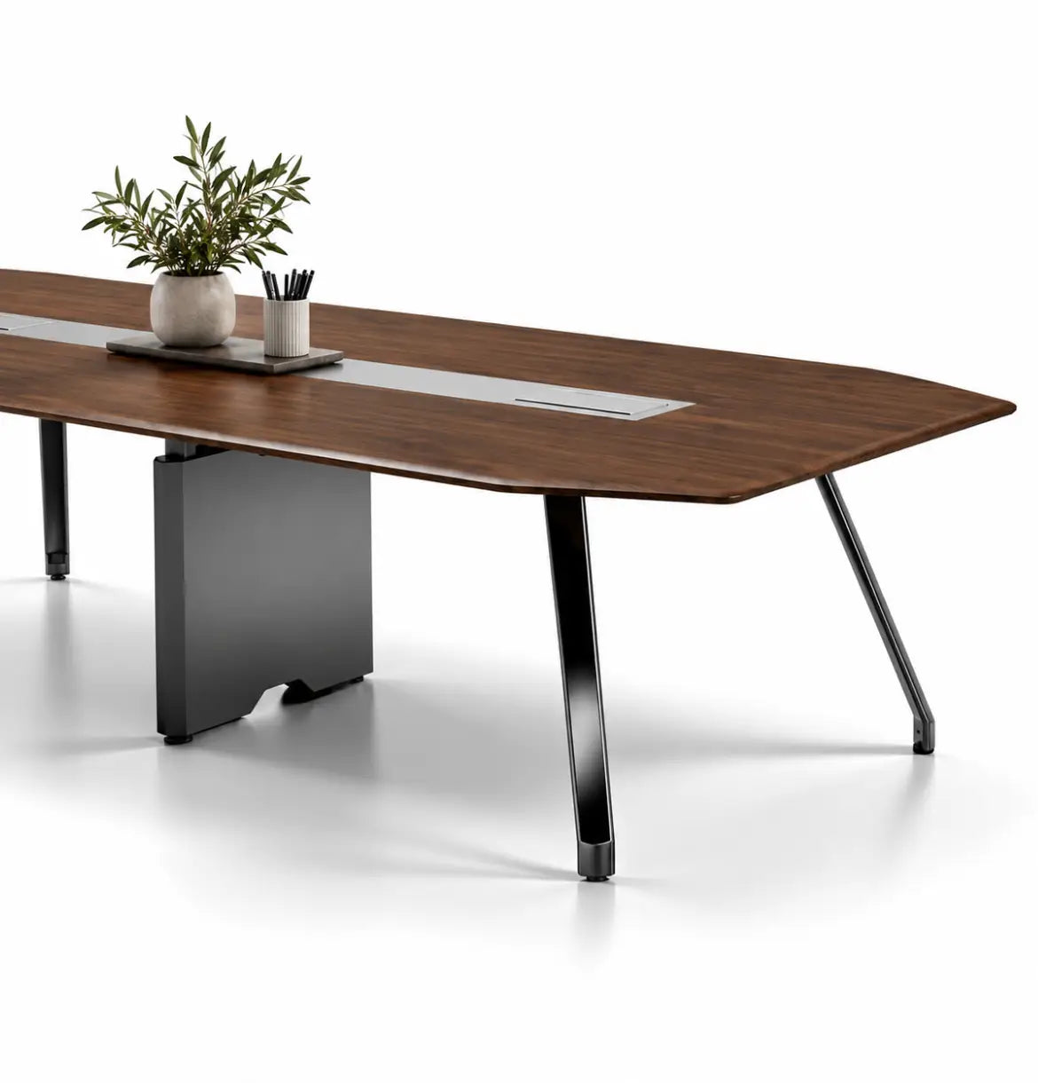 Gaddi Conference Table (8-14 Pax) Consumer KANO CY07 American Walnut 2800 8-10 Weeks