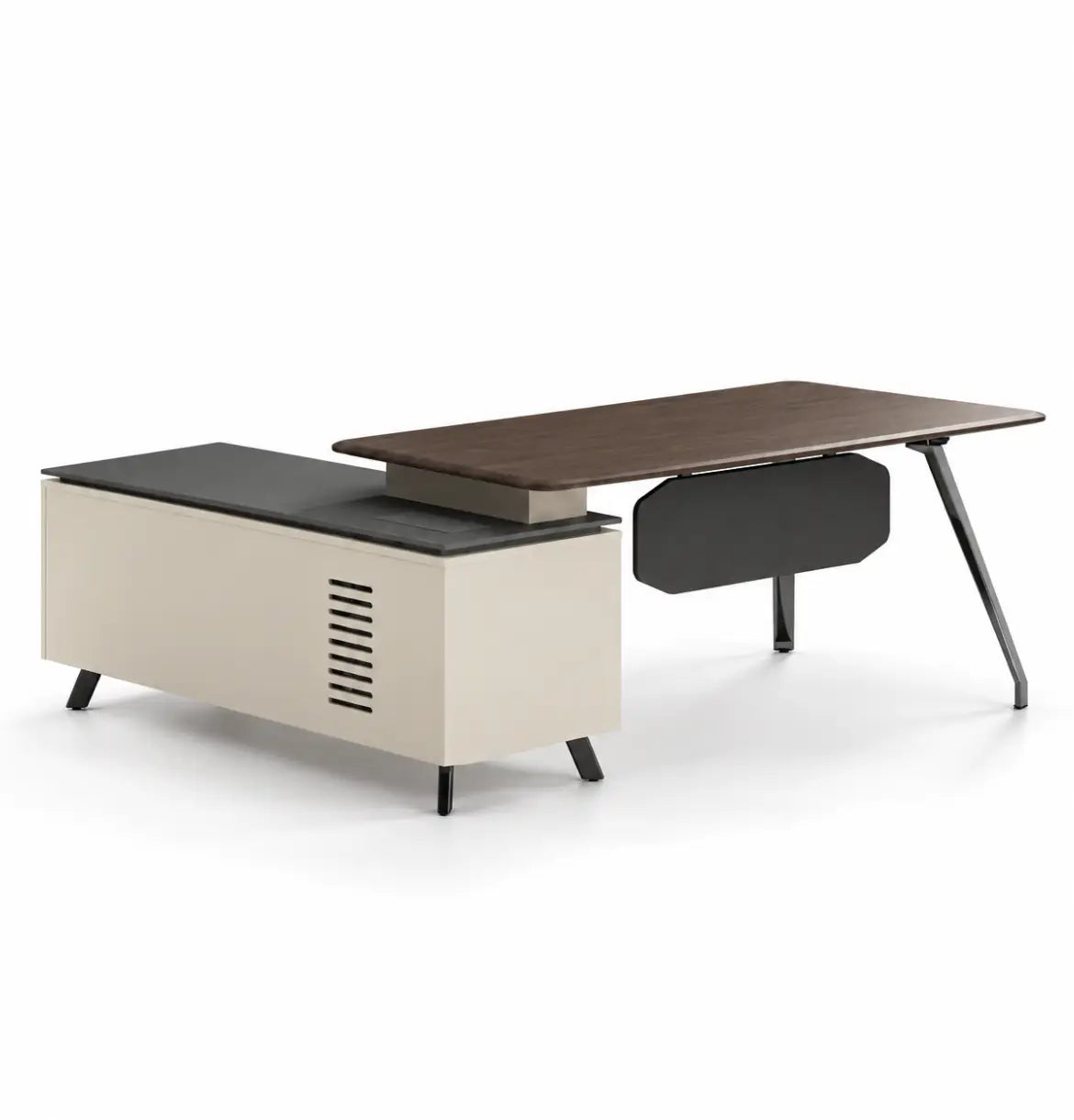 Gaddi Executive Desk (2 Sizes) Consumer KANO CY08 Dark Chocolate Walnut 1800 8-10 Weeks