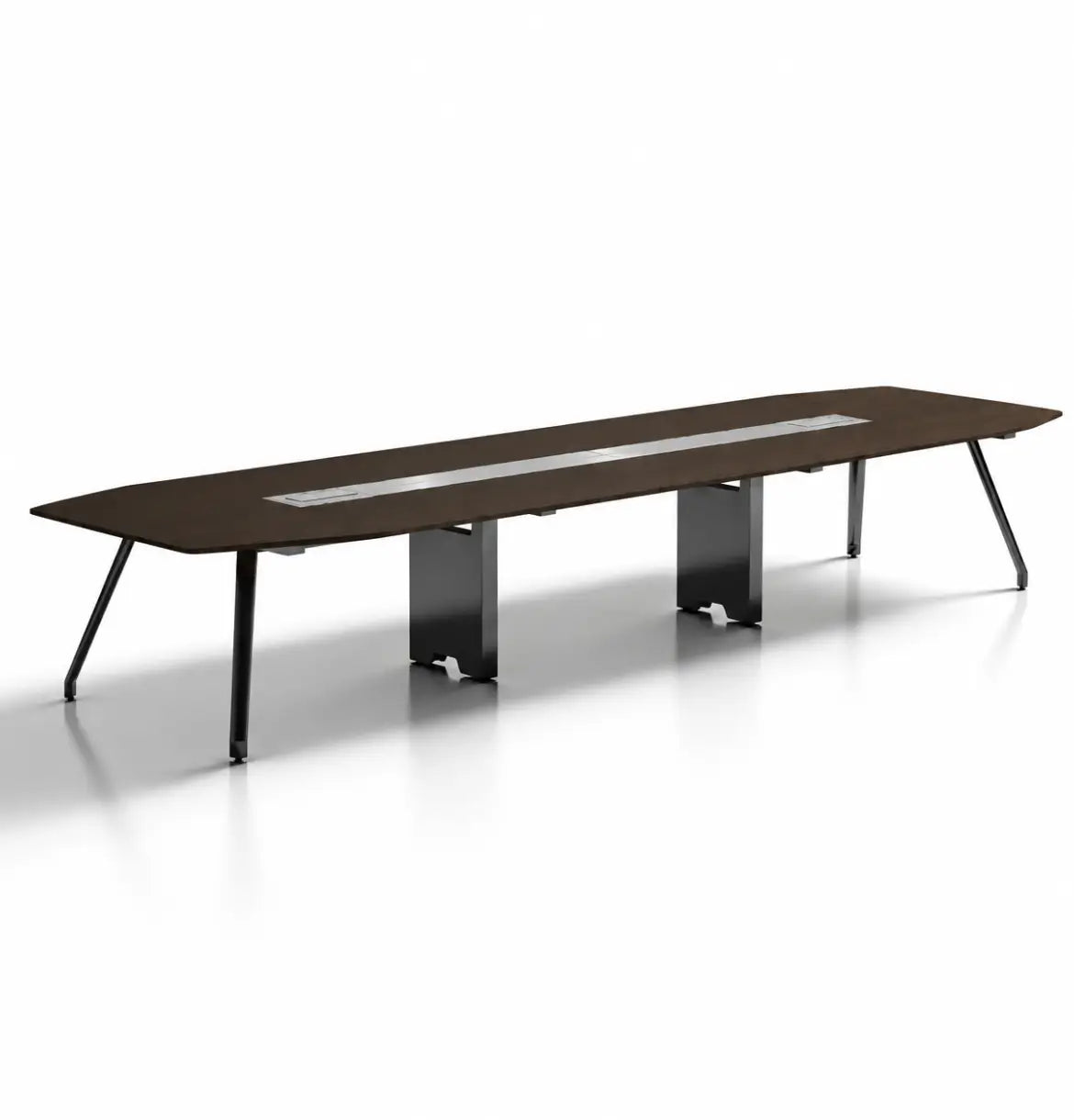 Gaddi Conference Table (8-14 Pax) Consumer KANO CY08 Dark Chocolate Walnut 4600 8-10 Weeks