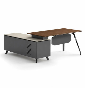 Gaddi Executive Desk (2 Sizes) Consumer KANO CY07 American Walnut 1800 8-10 Weeks