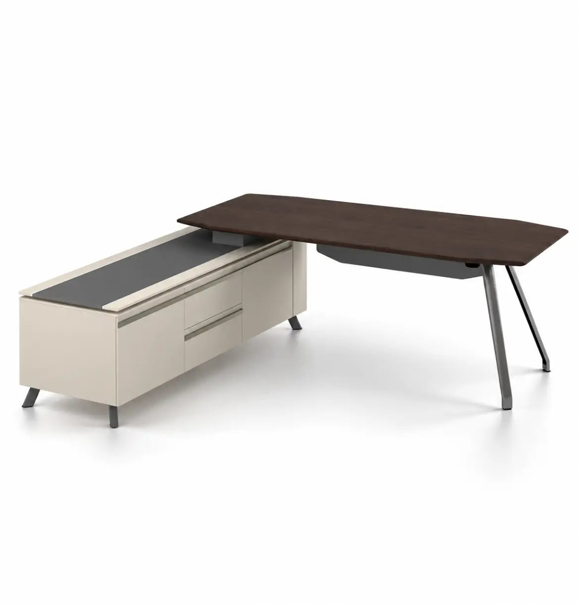 Gaddi Presidential Desk (2 Sizes) Consumer KANO CY08 Dark Chocolate Walnut 2200 8-10 Weeks