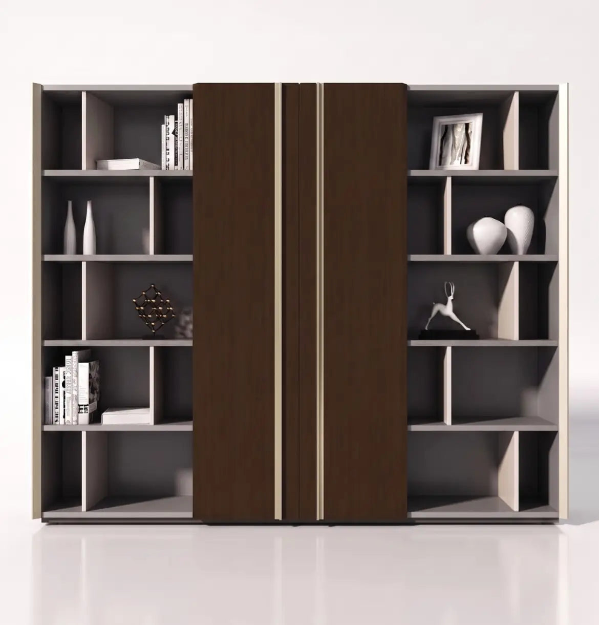 Gaddi Wall Cabinet Consumer KANO CY08 Dark Chocolate Walnut 2500 8-10 Weeks