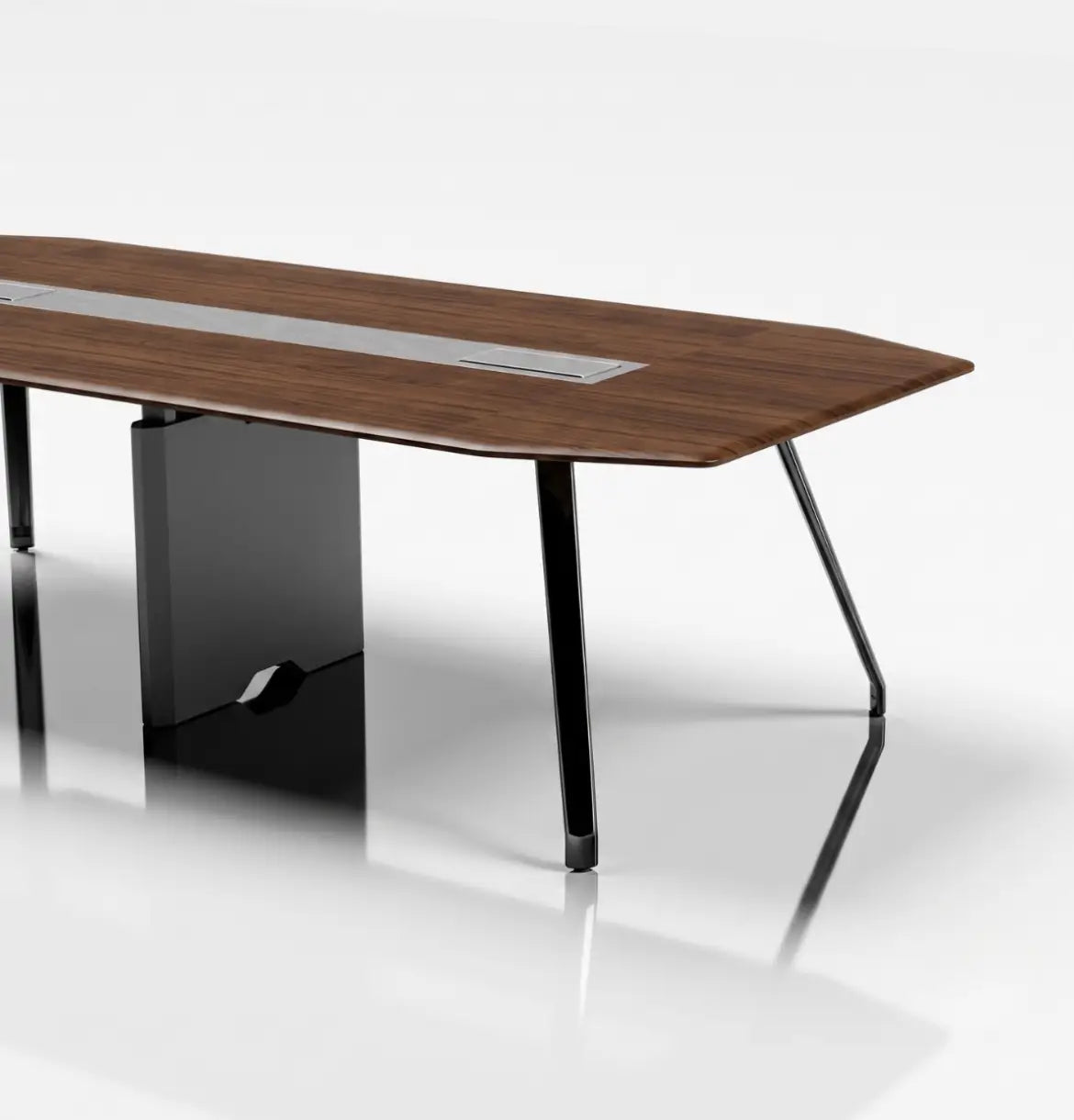 Gaddi Conference Table (8-14 Pax) Consumer KANO CY07 American Walnut 2800 8-10 Weeks