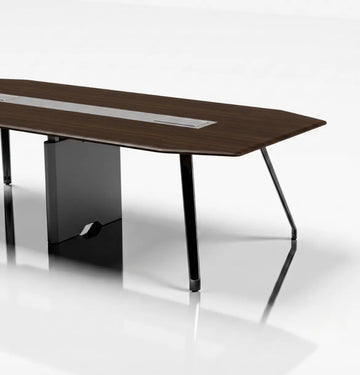 Gaddi Conference Table (8-14 Pax) Consumer KANO CY08 Dark Chocolate Walnut 2800 8-10 Weeks
